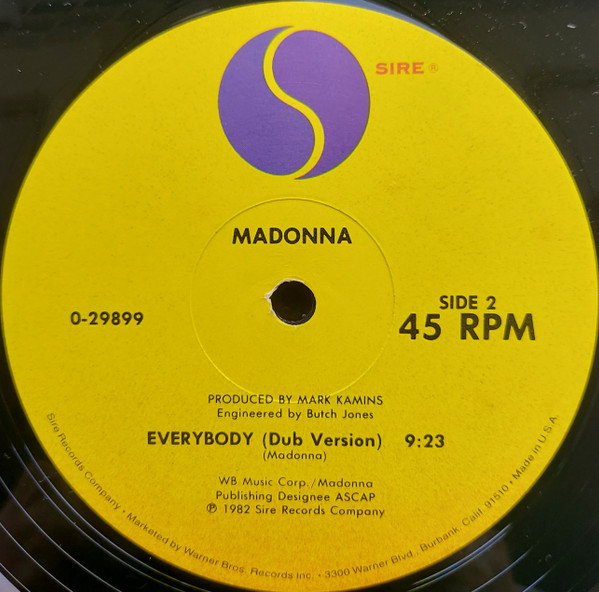 Madonna - Everybody | Sire (0-29899) - 4