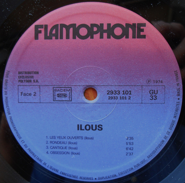 Bernard Ilous - Ilous | Flamophone (2933 101) - 4
