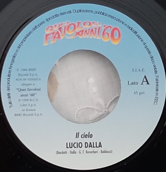Lucio Dalla - Il Cielo / 1999 | Arc (AN 4128) - 3