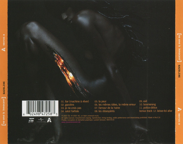 No One Is Innocent - Gazoline | AZ (984725-8) - 2