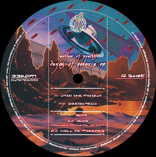Mother Of Pearls - Dunes Of Gelexia EP | Gunfinger Food (GUNFNGR003) - main