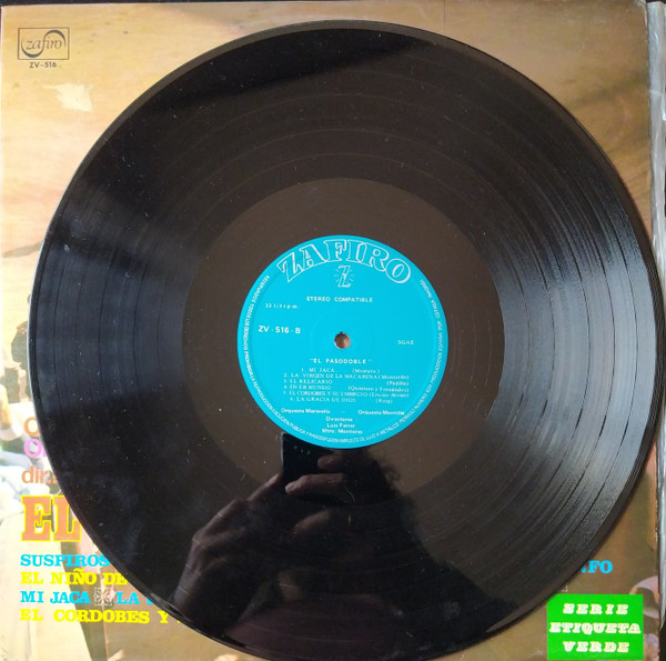 Orquesta Montilla / Orquesta Maravella - El Pasodoble! | Zafiro (ZV-516) - 3