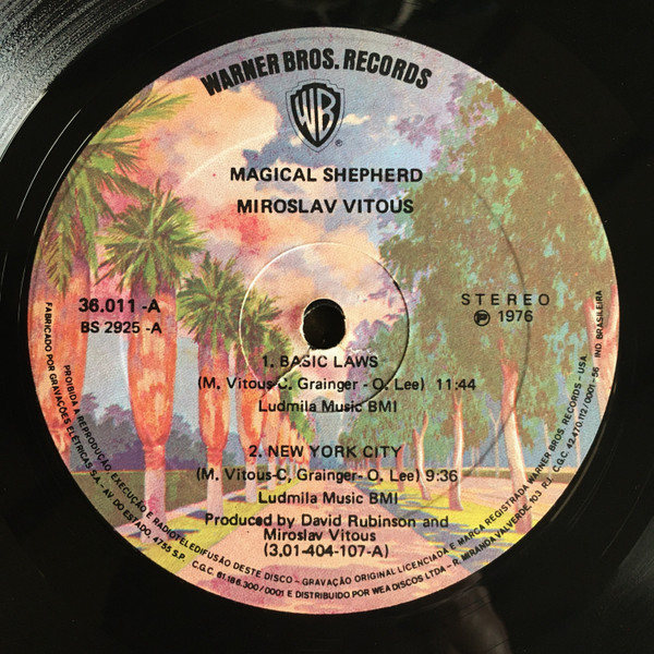 Miroslav Vitous - Magical Shepherd | Warner Bros. Records (36.011) - 3 Miroslav Vitous - Magical Shepherd | Warner Bros. Records (36.011) - 3