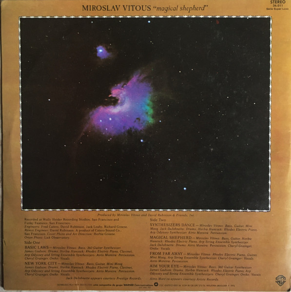 Miroslav Vitous - Magical Shepherd | Warner Bros. Records (36.011) - 2 Miroslav Vitous - Magical Shepherd | Warner Bros. Records (36.011) - 2