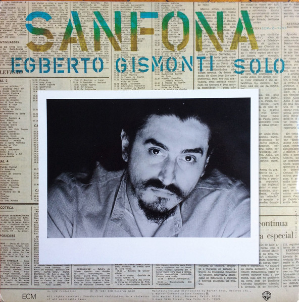 Egberto Gismonti & Academia De Danças - Sanfona | ECM Records (ECM-2-1203) - 4 Egberto Gismonti & Academia De Danças - Sanfona | ECM Records (ECM-2-1203) - 4