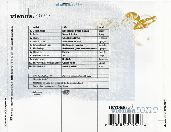Various - Viennatone | !K7 (!K7055CD) - 2