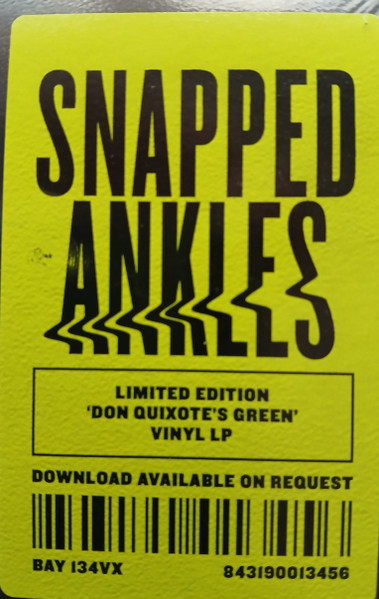 Snapped Ankles - Hard Times Furious Dancing | Leaf (BAY 134VX) - 2