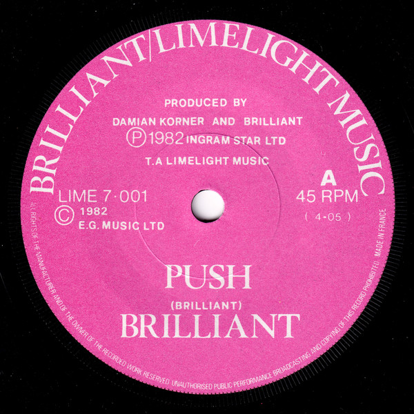 Brilliant - That's What Good Friends Are For... | Limelight Music (LIME 7-001) - 4