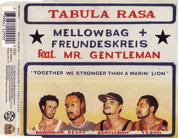Mellowbag + Freundeskreis Feat. Gentleman - Tabula Rasa | Downbeat (3984 22299-2) - 3