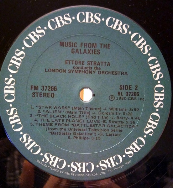 Ettore Stratta - London Symphony Orchestra - Music From The Galaxies | CBS (FM 37266) - 4