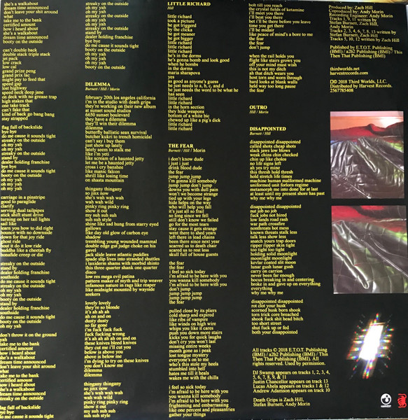 Death Grips - Year Of The Snitch | Harvest (2567785408) - 3