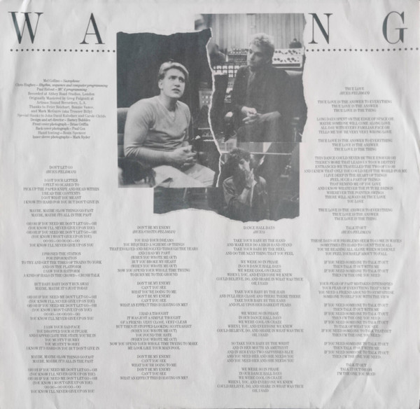 Wang Chung - Points On The Curve | Geffen Records (GHS 4004) - 3