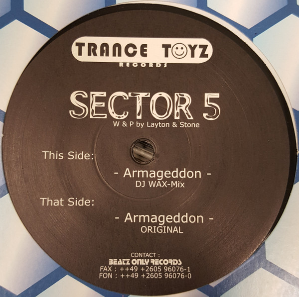 Sector 5 - Armageddon | Trance Toyz (TT 9902) - main Sector 5 - Armageddon | Trance Toyz (TT 9902) - main