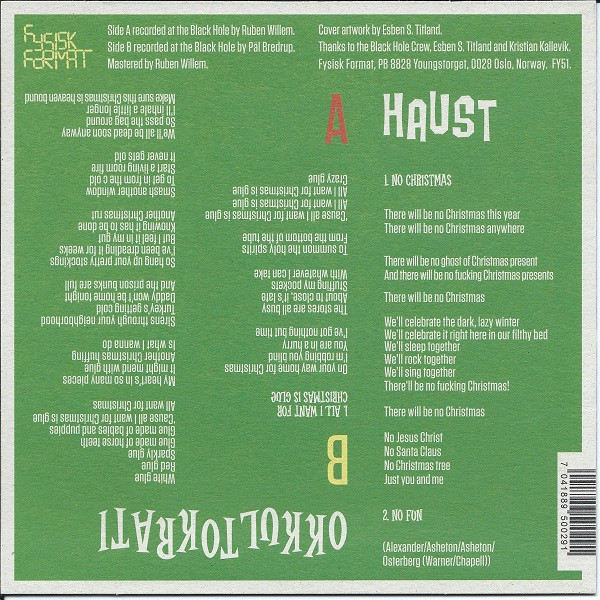 Haust & Okkultokrati - Black Hole X-mas With... | Fysisk Format (FY51) - 2 Haust & Okkultokrati - Black Hole X-mas With... | Fysisk Format (FY51) - 2