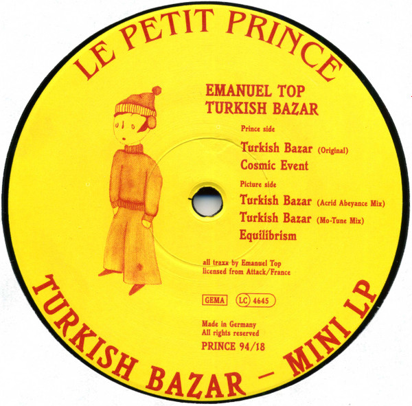 Emmanuel Top - Turkish Bazar - Mini LP | Le Petit Prince (Prince 94/18) - 3 Emmanuel Top - Turkish Bazar - Mini LP | Le Petit Prince (Prince 94/18) - 3