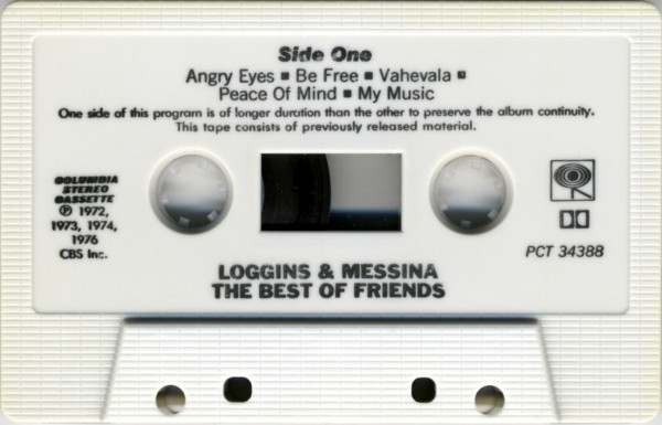 Loggins And Messina - The Best Of Friends | Columbia (PCT 34388) - 3