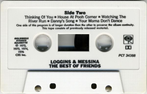 Loggins And Messina - The Best Of Friends | Columbia (PCT 34388) - 4