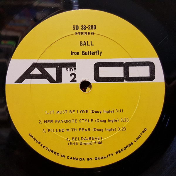 Iron Butterfly - Ball [Vinyl] | ATCO Records (SD 33-280) - 4