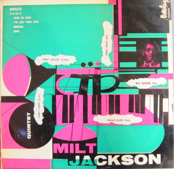 Milt Jackson Quintet - Milt Jackson Quintet | Barclay (84012)