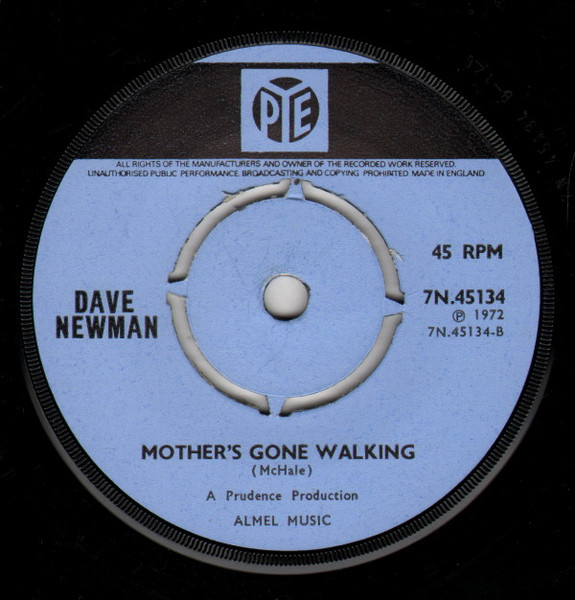 Dave Newman - The Lion Sleeps Tonight (Wimoweh) | Pye Records (7N.45134) - 2