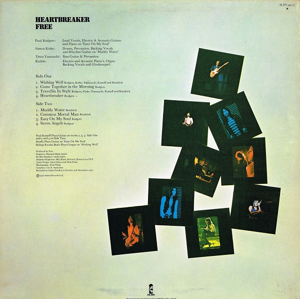 Free - Heartbreaker | Island Records (ILPS 9217) - 2