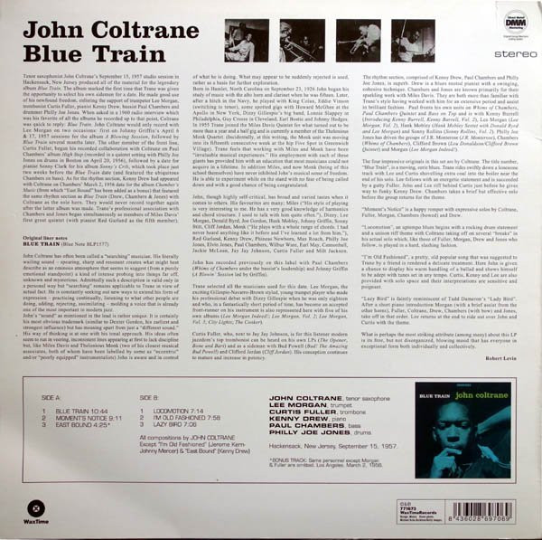 John Coltrane - Blue Train | WaxTime (771673) - 2 John Coltrane - Blue Train | WaxTime (771673) - 2