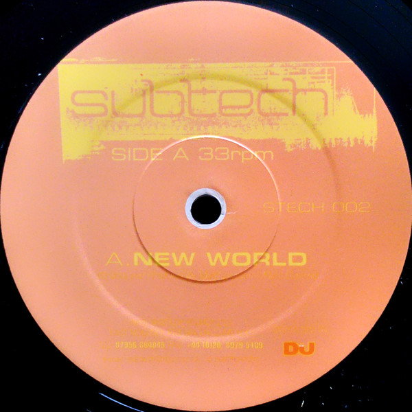 Subtech - New World / Monolith | Subtech (STECH 002)