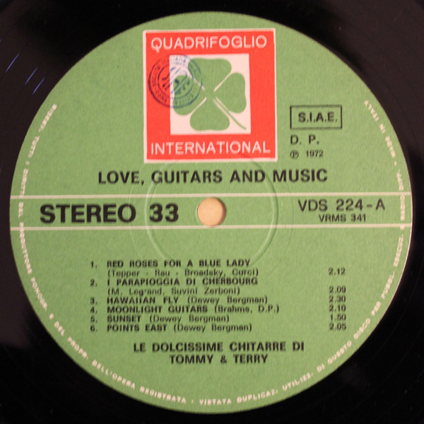 Tommy & Terry - Love, Guitars And Music Le Dolcissime Chitarre di Tommy & Terry | Quadrifoglio International (VDS 224) - 3 Tommy & Terry - Love, Guitars And Music Le Dolcissime Chitarre di Tommy & Terry | Quadrifoglio International (VDS 224) - 3