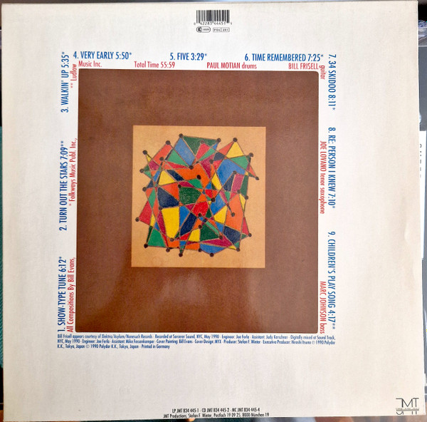 Paul Motian - Bill Evans | JMT (834 445-1) - 2 Paul Motian - Bill Evans | JMT (834 445-1) - 2