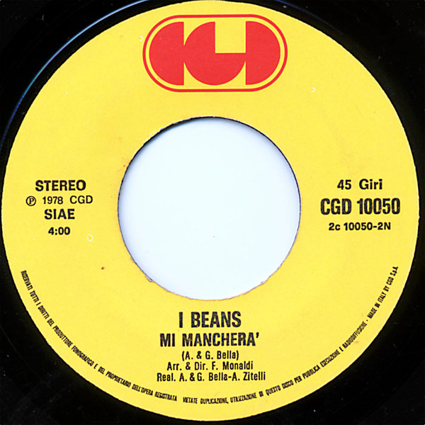 I Beans - Soli | CGD (CGD 10050) - 4