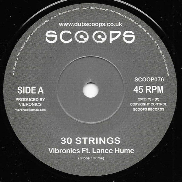 Vibronics Ft. Lance Hume - 30 Strings | Scoops (SCOOP076) - main