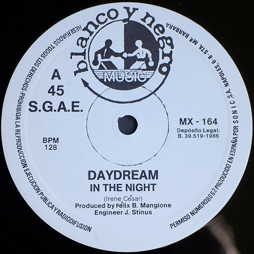 Daydream - In The Night | Blanco Y Negro (MX - 164) - 4