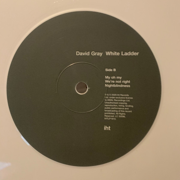 David Gray - White Ladder | IHT Records (IHTLP1913) - 4 David Gray - White Ladder | IHT Records (IHTLP1913) - 4