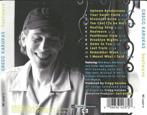 Gregg Karukas - Heatwave | N-Coded Music (NC-4237-2) - 2