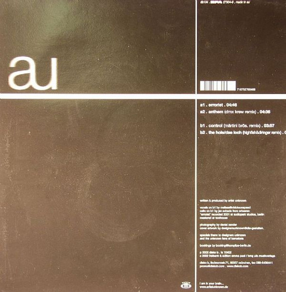 Artist Unknown - Errorist | Disko B (db 104) - 2 Artist Unknown - Errorist | Disko B (db 104) - 2