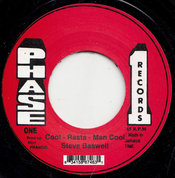 Steve Boswell - Cool Rasta - Man Cool | Phase One Records (none) - 2