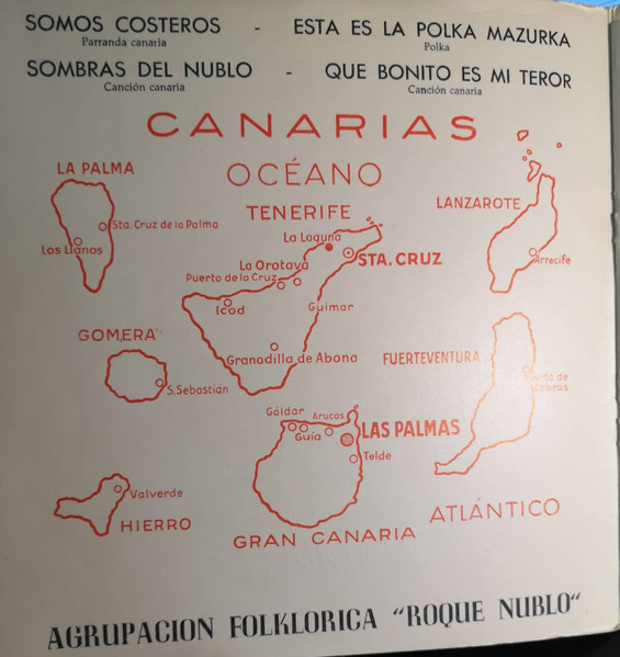 Agrupacion Folklorica Roque Nublo Director: Juan Lemes - Agrupacion Folklorica Roque Nublo 5.° | Alhambra (SMGE 80535) - 2
