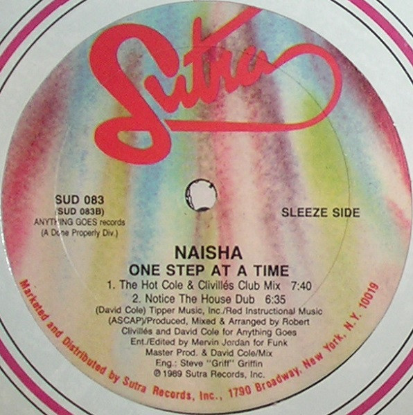 Naisha - One Step At A Time | Sutra Records (SUD 083) - 2 Naisha - One Step At A Time | Sutra Records (SUD 083) - 2