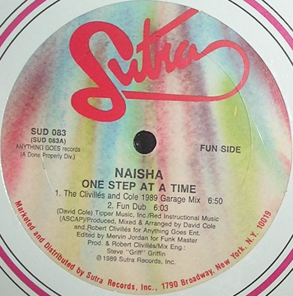Naisha - One Step At A Time | Sutra Records (SUD 083) - main Naisha - One Step At A Time | Sutra Records (SUD 083) - main
