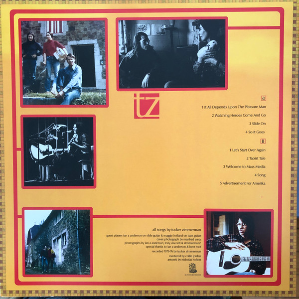 Tucker Zimmerman - I Wonder If I'll Ever Come True | Big Potato Records (BPR043) - 2 Tucker Zimmerman - I Wonder If I'll Ever Come True | Big Potato Records (BPR043) - 2