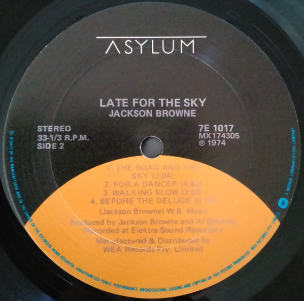 Late For The Sky