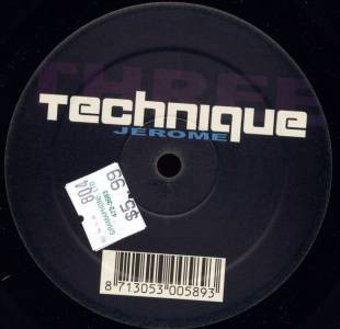 Jerome - Slick Midnight EP | Technique Records (Tech 003-5) - 2 Jerome - Slick Midnight EP | Technique Records (Tech 003-5) - 2