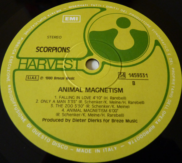 Scorpions - Animal Magnetism | Harvest (54 1459331) - 4 Scorpions - Animal Magnetism | Harvest (54 1459331) - 4