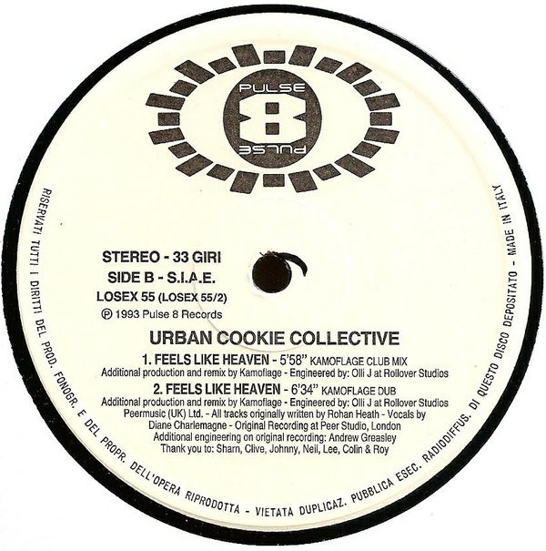 Urban Cookie Collective - Feels Like Heaven | Pulse-8 Records (LOSEX  55) - main
