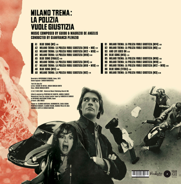 Guido And Maurizio De Angelis - Milano Trema: La Polizia Vuole Giustizia | Four Flies Records (FLIES 27) - 2 Guido And Maurizio De Angelis - Milano Trema: La Polizia Vuole Giustizia | Four Flies Records (FLIES 27) - 2