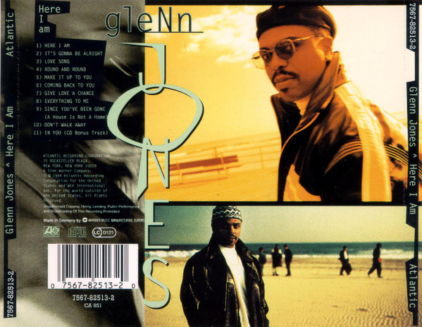Glenn Jones - Here I Am | Atlantic (7567-82513-2) - 2