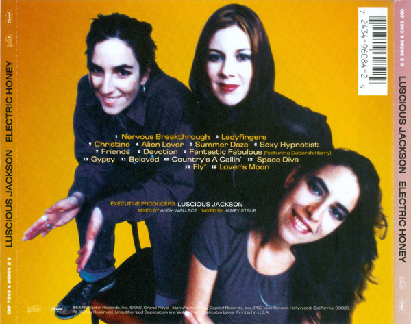 Luscious Jackson - Electric Honey | Grand Royal (CDP 7243 4 96084 2 9) - 2