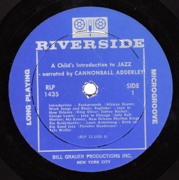 Cannonball Adderley - A Child's Introduction To Jazz [Vinyl] | Riverside Records (RLP 1435) - 3