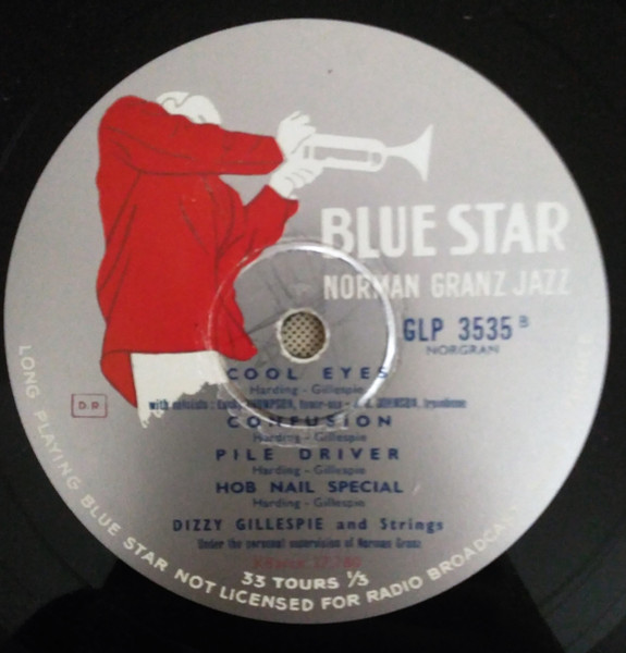 Dizzy Gillespie - Dizzy And Strings | Norgran Records (MGN-1023) - 3 Dizzy Gillespie - Dizzy And Strings | Norgran Records (MGN-1023) - 3