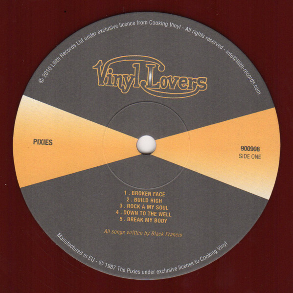 Pixies - Pixies (Limited Edition - Coloured Vinyl) [Vinyl] | Vinyl Lovers (900908) - 3